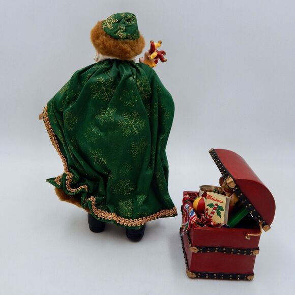 Possible Dreams Clothtique Holiday Treasures Santa Figurine Christmas Dept 56 - Picture 8 of 15